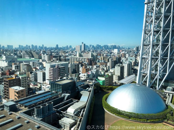 プロント 東京スカイツリーイーストタワー店は最高の眺めの中でコーヒーが楽しめる【穴場】