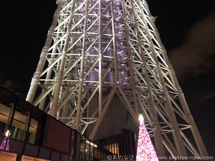 スカイツリー ソラマチ クリスマス2018 プロジェクションマッピング