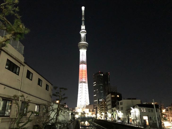 東京スカイツリー ライティング ライトアップ