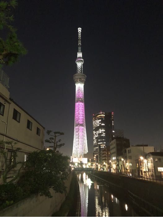 東京スカイツリー ライティング ライトアップ