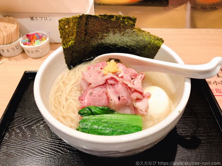 真鯛ラーメン 麺魚 錦糸町パルコ