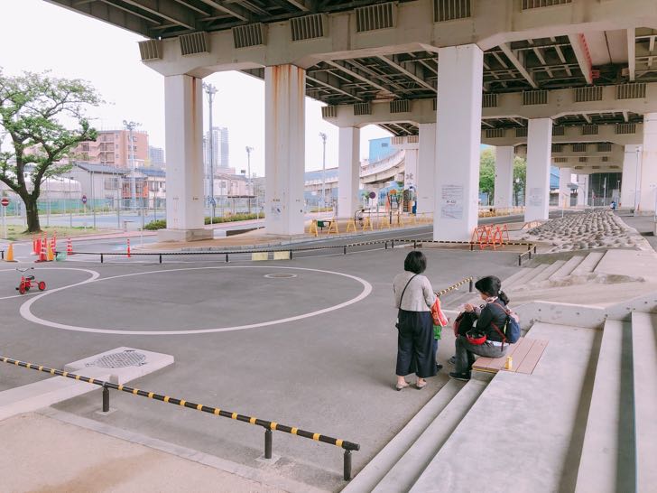 堤通公園内交通公園