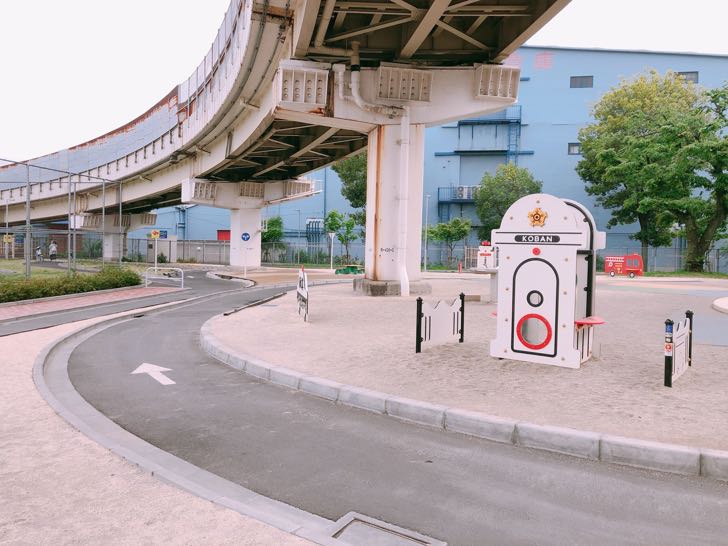 堤通公園内交通公園