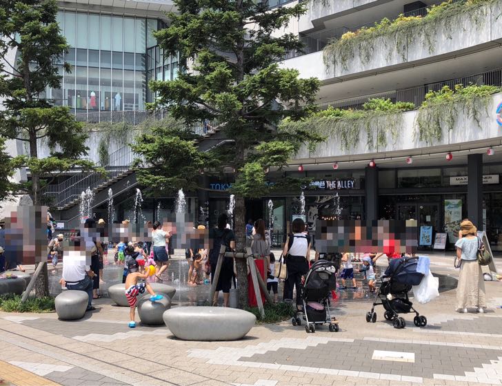 墨田区のじゃぶじゃぶ池＆水遊びができる場所