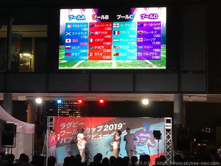 ラグビーワールドカップ2019 パブリックビューイング