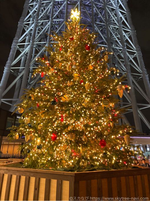 スカイツリー・ソラマチ　クリスマスイルミネーション2019