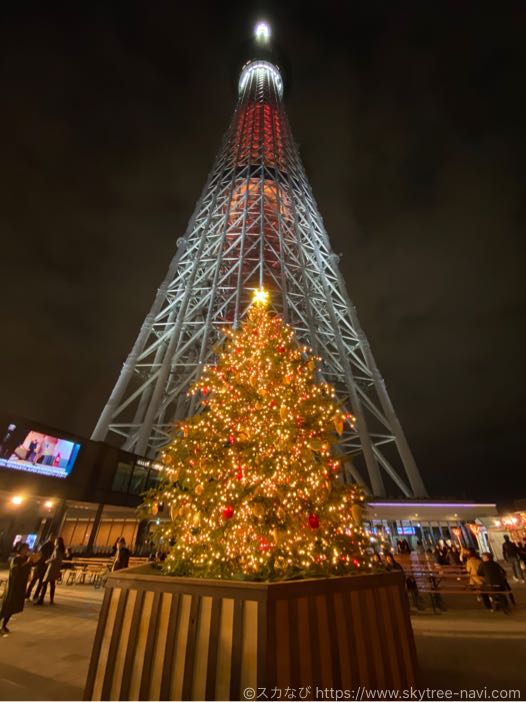 スカイツリー・ソラマチ　クリスマスイルミネーション2019