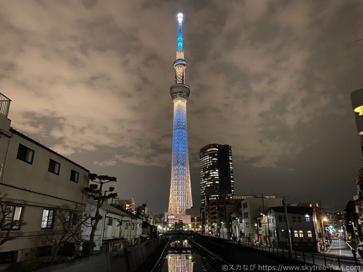 スカイツリーのライティング