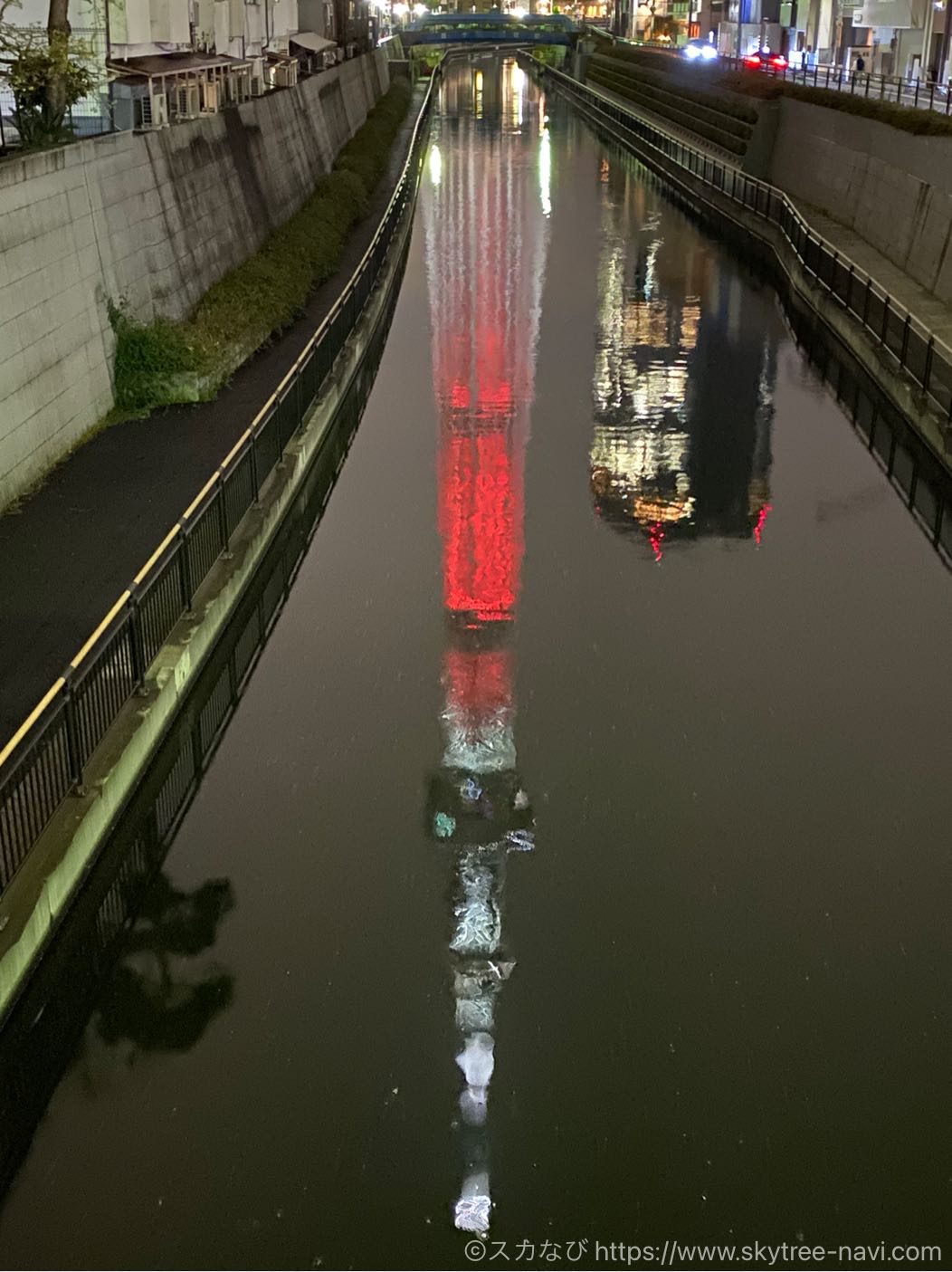 スカイツリー　都道府県ライティング