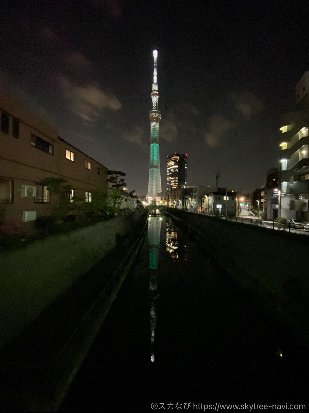 スカイツリー　聖火リレー特別ライティング　三重県