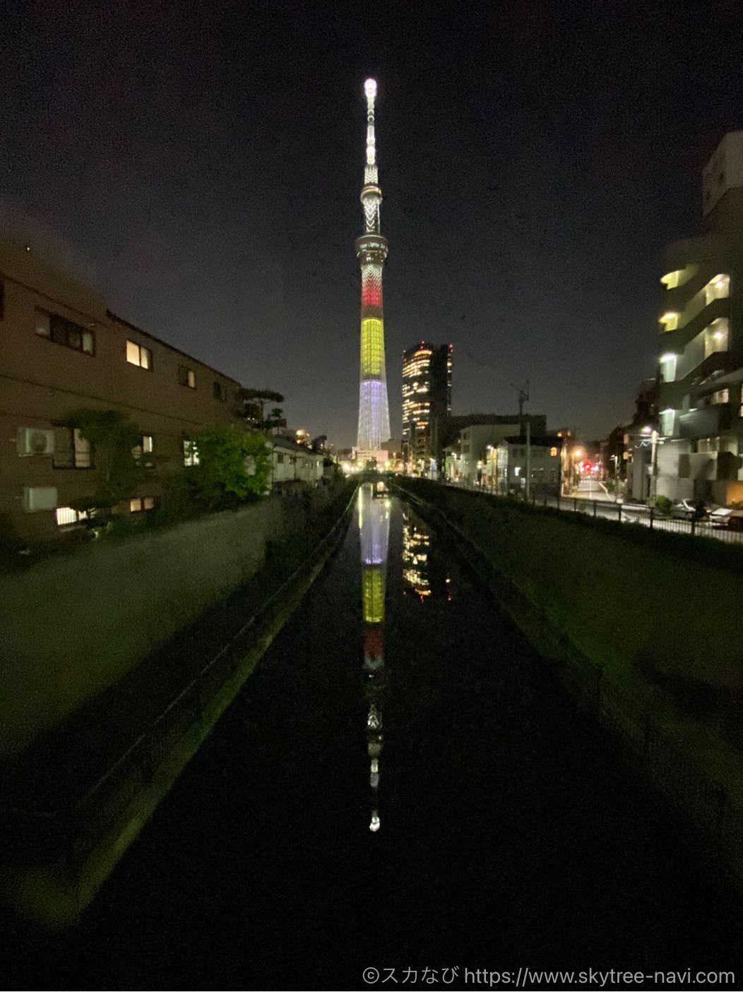 スカイツリー　聖火リレー特別ライティング　大分県