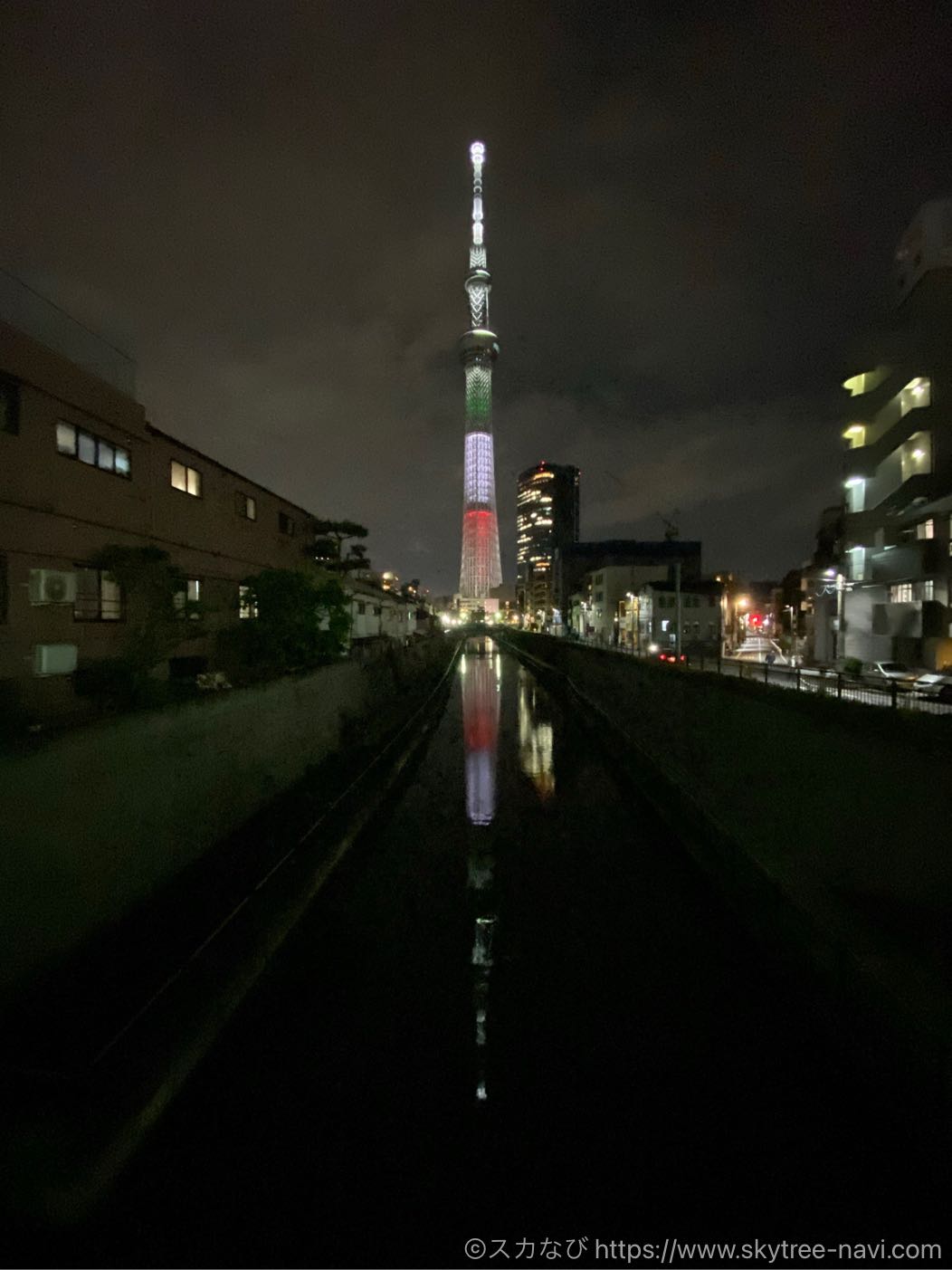 スカイツリー　聖火リレー特別ライティング　広島県