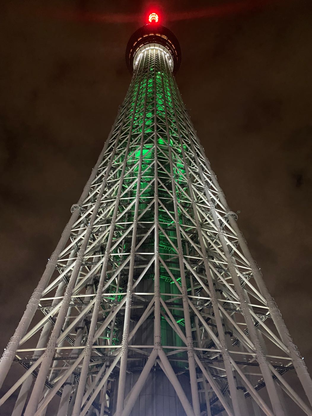 東京スカイツリー　鬼滅の刃　特別ライティング