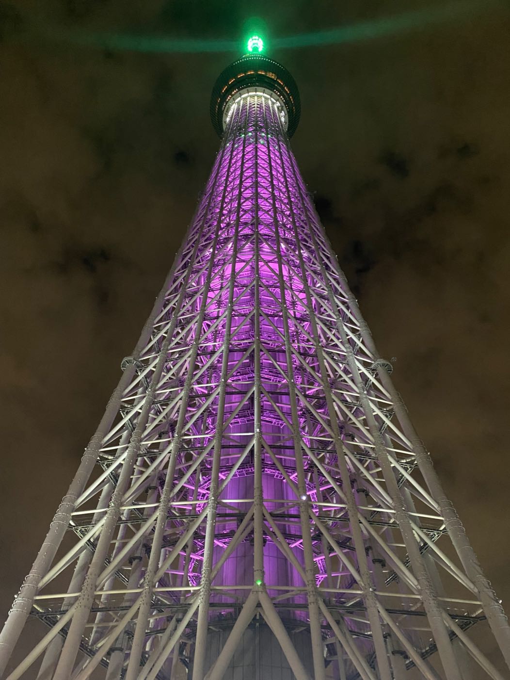 東京スカイツリー　鬼滅の刃　特別ライティング