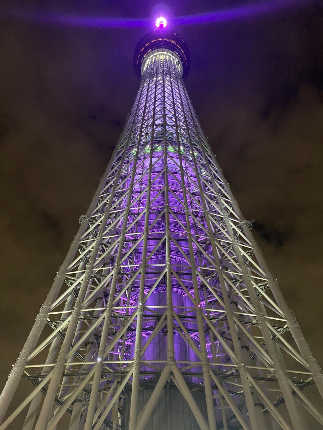 東京スカイツリー　鬼滅の刃　特別ライティング