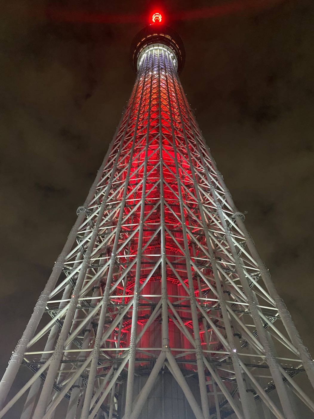 東京スカイツリー　鬼滅の刃　特別ライティング