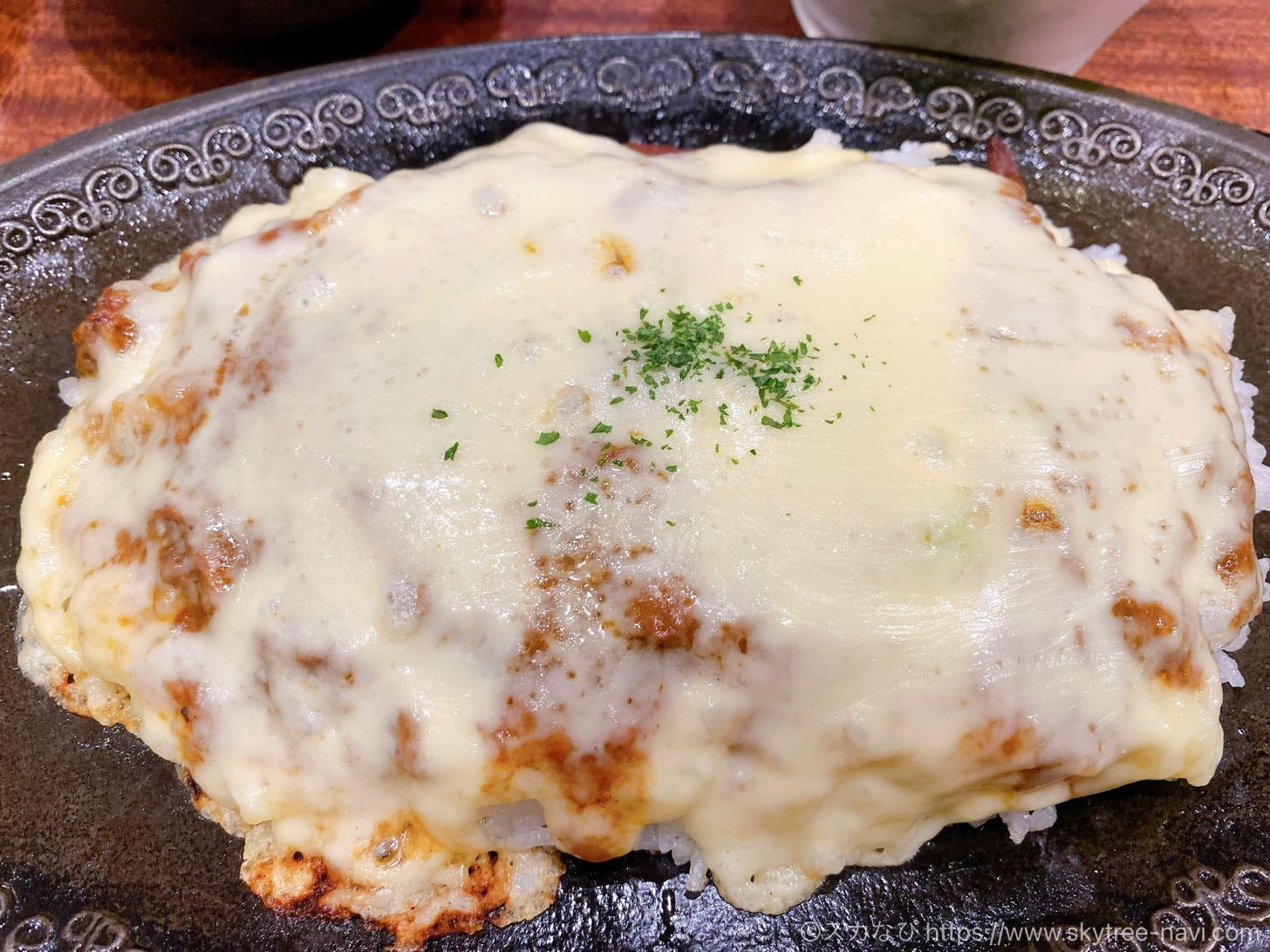 カタヤマ　焼きチーズカレー