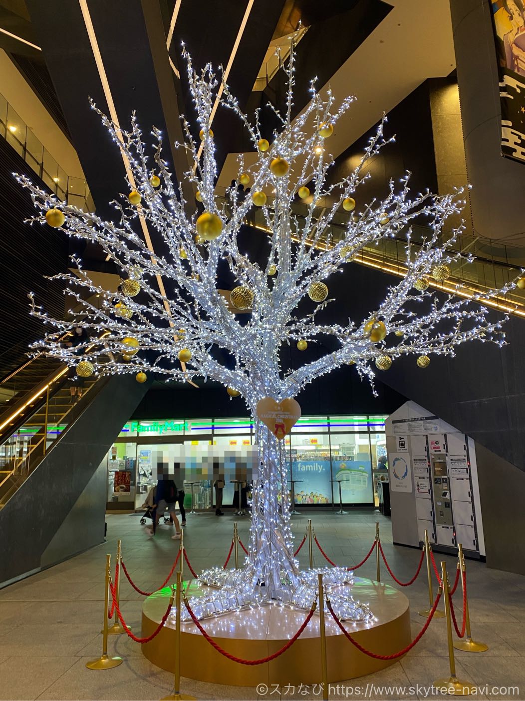 2021年　東京スカイツリー　クリスマスイルミネーション
