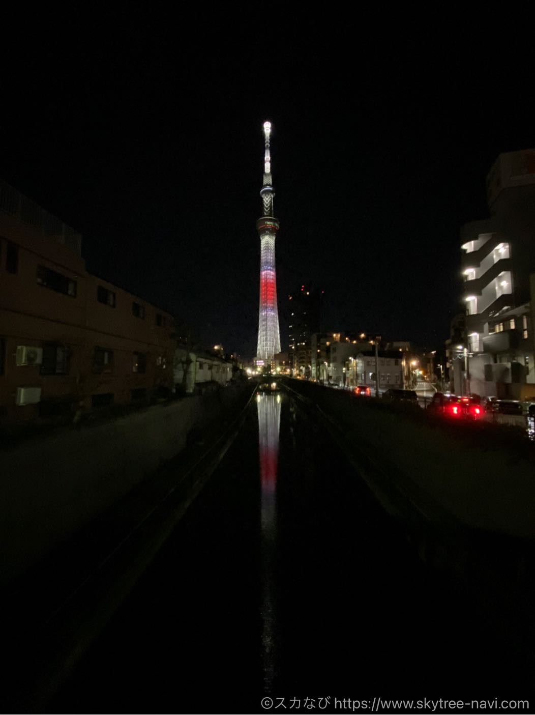 元旦特別ライティング　東京スカイツリー